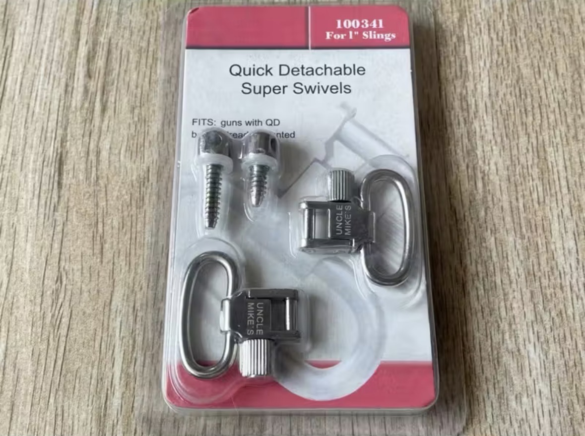 Sling Swivels adapter gantungan tali model uncle mike Adapter tali senapan pcp uklik swivel tali thumbnail 3