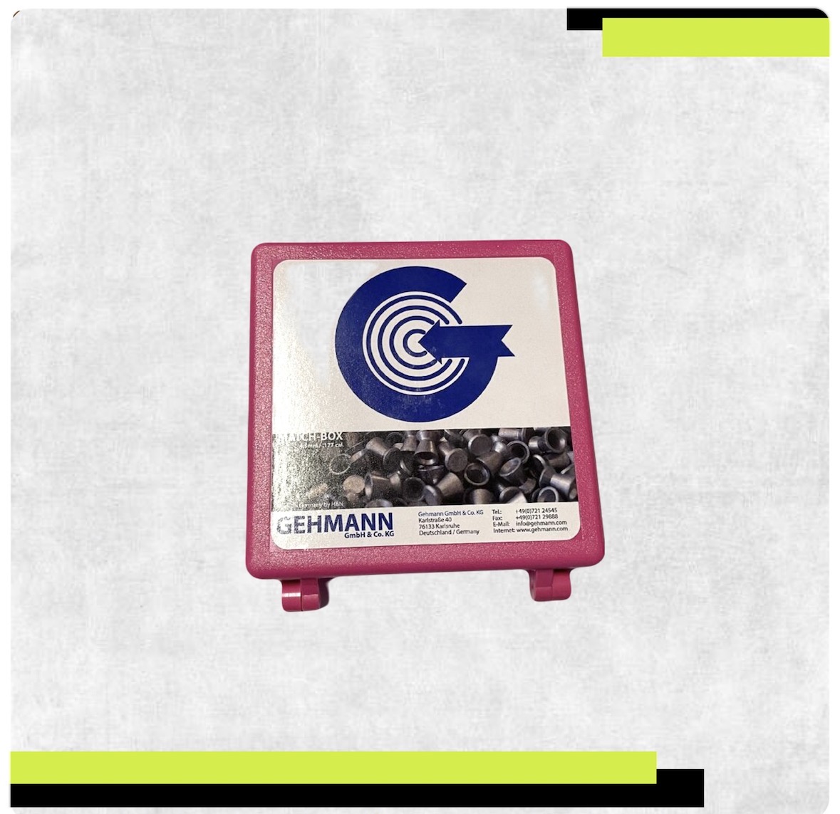 Tempat mimis - Gehmann Pellet box - Pellet box - Pellet flip box mimis thumbnail 2