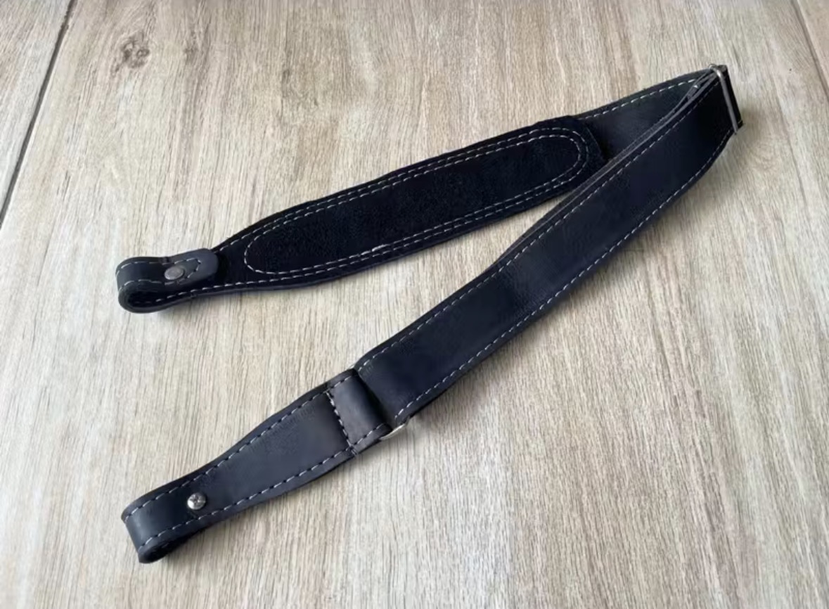 Tali Kulit model jerat dan model swivel Tali senapan pcp dan uklik tali pengikat gantung senapan pcp dan senapan pompa uklik thumbnail 2