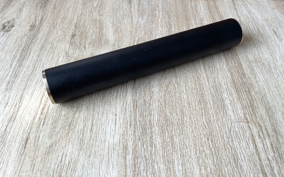 Peredam Drat Kuningan OD30 Panjang 18cm Peredam silencer uklik sharp inova tiger canon silencer peredam senyap drat kuningan rata thumbnail 3