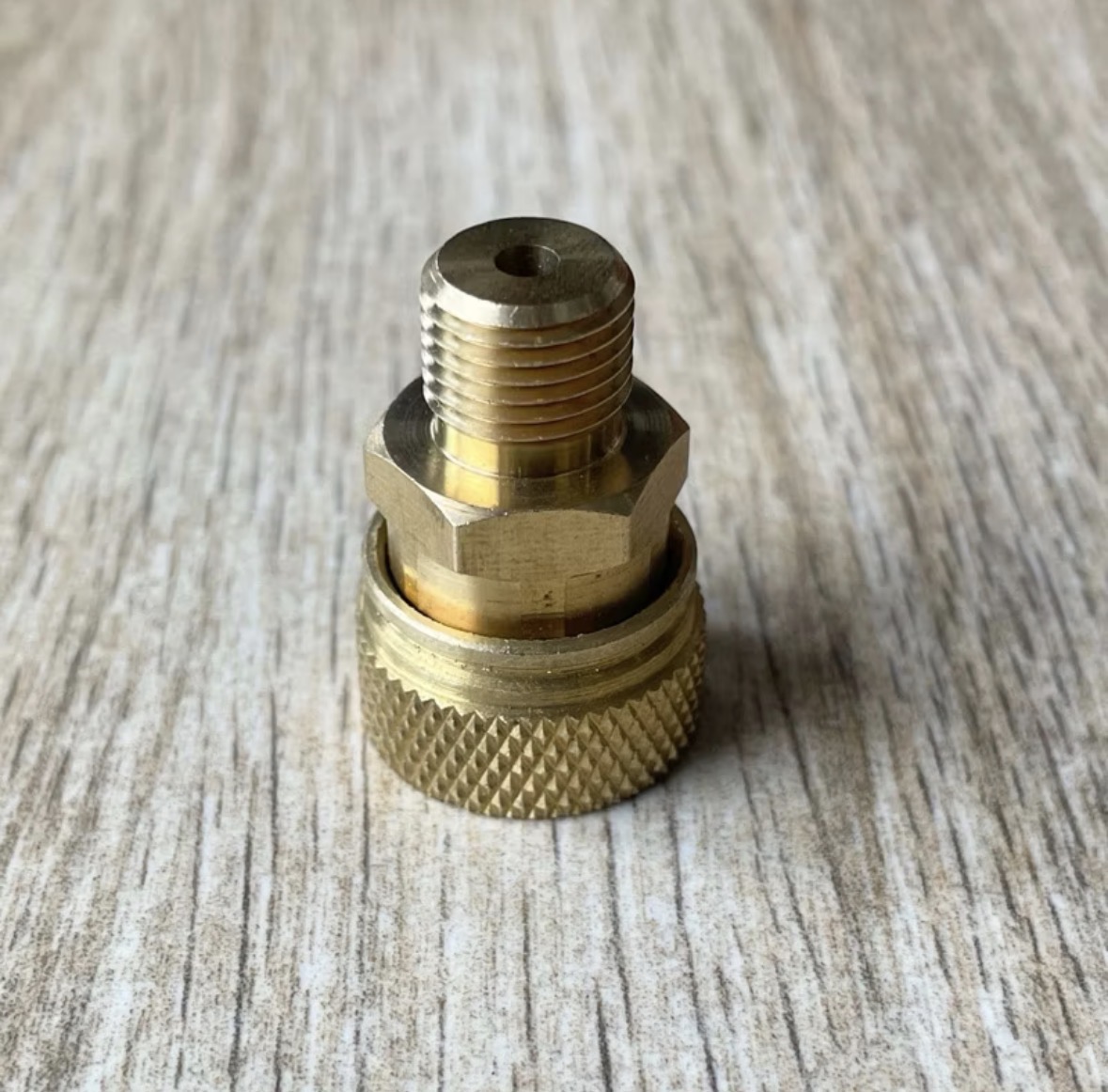Kopler betina drat luar original bawaan pompa pcp Micro Coupler Adapter Pengisian angin pompa pcp dan tabung scuba thumbnail 2